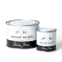 White Chalk Paint Wax Group 500ml and 120ml